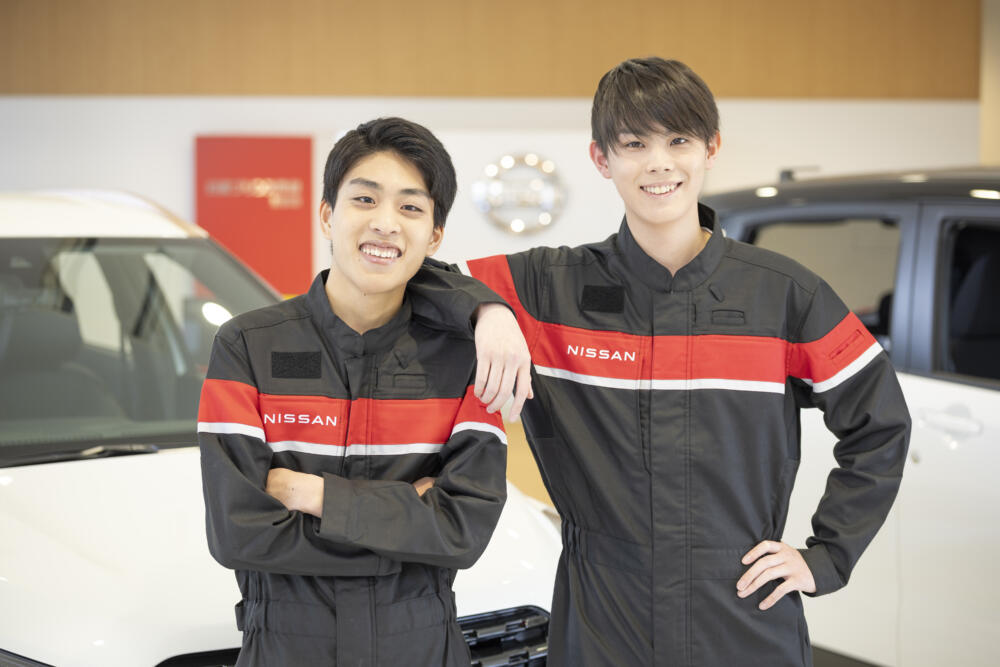 新卒整備士ふたりのホンネ対談