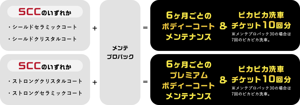 ボディーコート+メンテプロパック