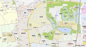 積水ハウス✕日産プリンス奈良合同展示第2弾会場地図の図